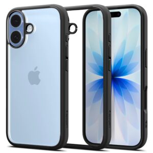 Husa iPhone 17 Spigen Ultra Hybrid, negru