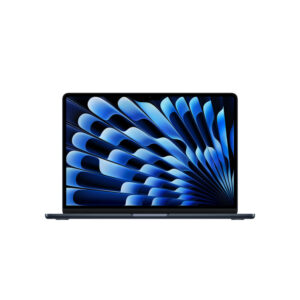 Laptop Apple MacBook Air 13", cu procesor Apple M4, 10 nuclee CPU si 8 nuclee GPU, 16GB RAM, 256GB, Midnight, Tastatura QWERTY Italia
