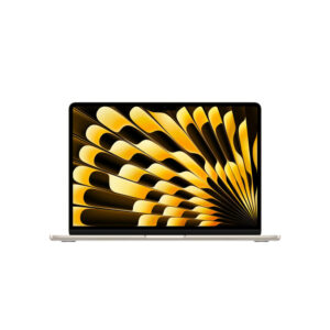 Laptop Apple MacBook Air 13", cu procesor Apple M4, 10 nuclee CPU si 8 nuclee GPU, 16GB RAM, 256GB, Starlight, Tastatura QWERTY Italia