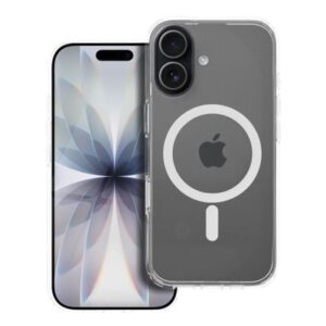 Carcasă Forcell F-Protect Clear Hybrid Premium Case cu MagSafe pentru iPhone 17 transparentă