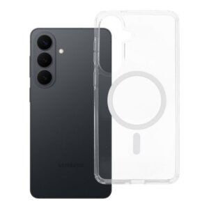 Husă pentru Samsung S26 Forcell F‑Protect Clear Hybrid Premium compatibilă cu MagSafe, transparentă 0INT
